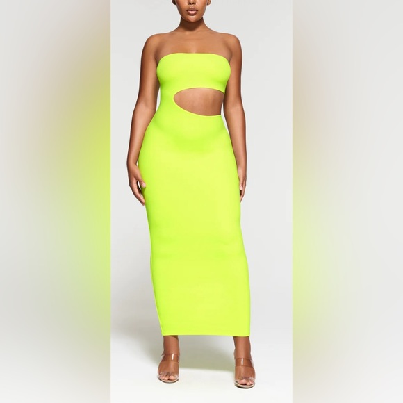 Skims Fits Everybody Cut Out Long Dress - Picture 3 of 4